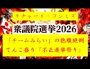 ◐「 リチャード・コシミズ ： 『 チームみらい 』の『 抱腹絶倒 』てんこ盛り『 不正選挙祭り 』」