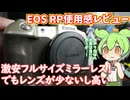 EOS RP使用感レビュー｜安くてフルサイズの魅力的な選択肢！でもレンズ選びが難しい