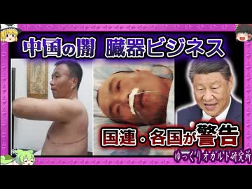 ウイグル人や反体制派から臓器抜き販売　生き証人も【 ゆっくり解説 中国共産党 】