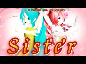 【MMD】〇i〇ter【初音ミク、重音テト】