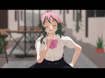 【MMD】GUMIちゃんに【初恋の絵本】を踊ってもらった【桜】