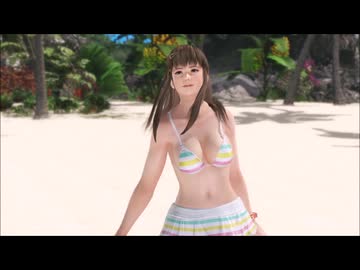 DOAXVV ヒトミのスイカ割り 蔵出しプレイ動画
