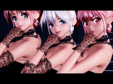 【MMD】やさしい悪魔/キャンディーズ【SUNOカバー】