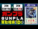 ガンプラ 買取相場《15点/1日》｜3月20日 ＜100円以上騰落＞ #ガンダム #プラモデル