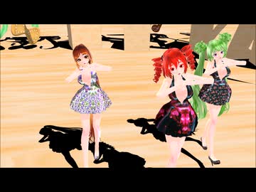 【MMD】PONPONPON【重音テト】.wav