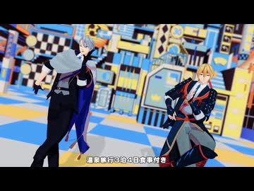 【MMD刀剣乱舞】夜半のテトリス