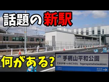 【話題の新駅】山陽本線 手柄山平和公園駅 行ってみた