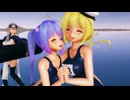 【紙芝居+ダンス】【艦これMMD】伊１９、伊８で　ごーまいうぇい！　【MiluMMD】