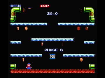 MSX BASICでマリオブラザーズをちょっとだけ妄想してみた3