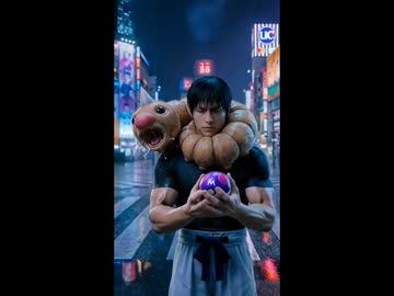 ホモと見るポケモンと呪術廻戦のコラボ