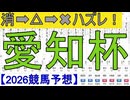 【競馬予想】2026「愛知杯(GⅢ)」