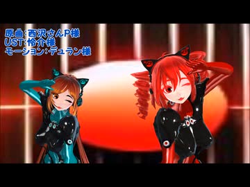 【MMD】テスラは夢の中【重音テト】