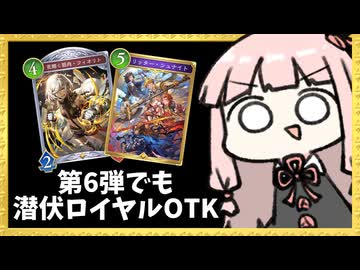 第6弾なら『潜伏ロイヤルOTK』が狙いやすいかもしれない？【シャドバWB】