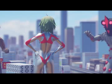 【MMD】ウルトうマンなGUMIでゴーストルール【ままま式GUMI】【ウルトうマンGUMI】【GUMIカバー】