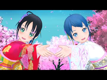 【MMD艦これ】『千本桜』五月雨＆涼風（カメラ配布）