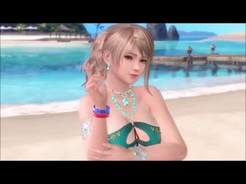 DOAXVV エイミーのビーチフラッグ プレイ動画