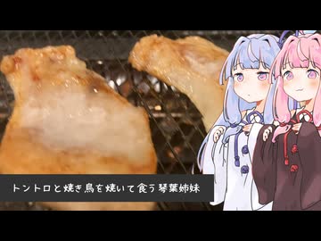 【予算1000円】トントロと総菜コーナーの焼き鳥を電気七輪で焼いて食べる琴葉姉妹【VOICEROID劇場】