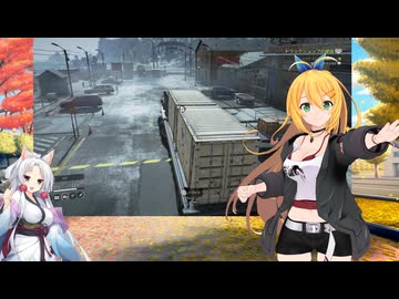 VOICEPEAKマキ達の出張ドライバー　メーン編　part 12 【SNOW　RUNNER】