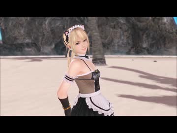 DOAXVV マリーのビーチフラッグ 蔵出しプレイ動画