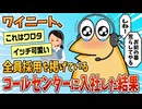 【2ch面白スレ】ワイニート、全員採用を掲げているコールセンターに入社した結果【ゆっくり解説】