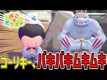 大きな島にゴーリキーと二人きり、何も起きないはずがなく…。【ぽこあポケモン】#10