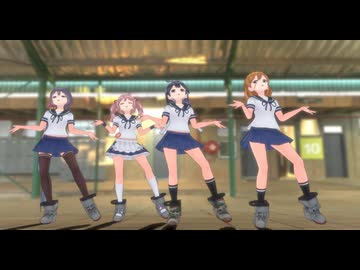 【MMD艦これ】『Just Be Friends』【朧　曙　潮　漣】#MMD艦これ #艦これ #艦これmmd #潮改二 #漣改 #mmd艦これ #mmd #曙 #朧 #第七駆逐隊