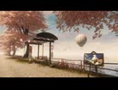 【VRChatワールド紹介】Charlotte's SAKURA Promenade 桜と海風のさんぽ道