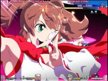 ヴァンガードプリンセスＲ　ＣＰＵ戦：幾世あやね　1コインクリア　マックスプラザ善通寺　ＥＸＡ基板　2026/03/23