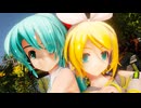 【初音ミクNTカバー曲】ミクとリンに「メランコリック」を歌って踊ってもらいました【鏡音リンNTカバー曲】