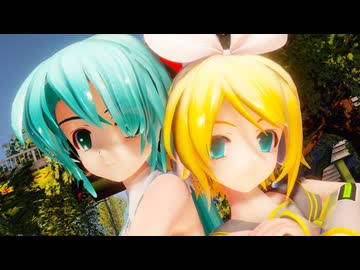 【初音ミクNTカバー曲】ミクとリンに「メランコリック」を歌って踊ってもらいました【鏡音リンNTカバー曲】