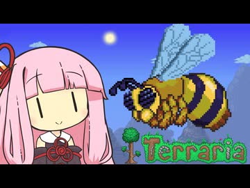 女王バチにブチコロされ続ける茜さん【Terraria #1】