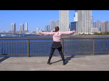 【踊ってみた】ハッピーシンセサイザin強風【みーーまる】