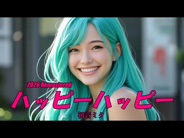 ハッピーハッピー (2026 Remastered) ✨ 1080p HD｜初音ミク Uplifting Pop