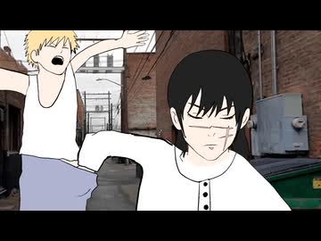 ホモと見るドブカスで再現されたチェンソーマン2部の名シーン