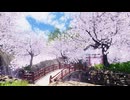 【VRChatワールド紹介】春京˸ 旧八重駅 -輝桜神社- Spring Capital˸ the Former Yae Station