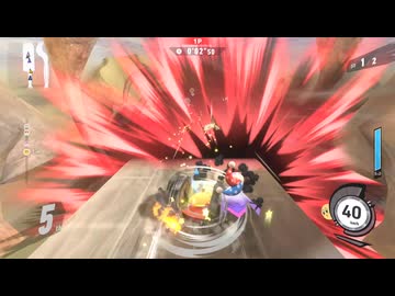 【エアライダー】スタート直後の惨劇を観察してみた