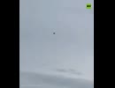 US F-18 JET HIT BY AIR DEFENSES OVER IRAN — IRGC