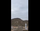 F/A-18 being targeted by the Iranians with a surface-to-air missile, perhaps fired from MANPADS,