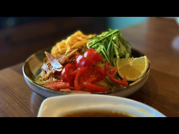 【もう始めました】リクエストで冷やし中華を作る、妻のしもべ