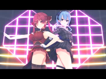 【MMDホロライブ】すいマリで『Chatter Chatter』