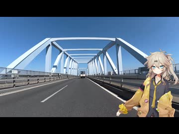 【バイク車載】東京ゲートブリッジを往復【初投稿】