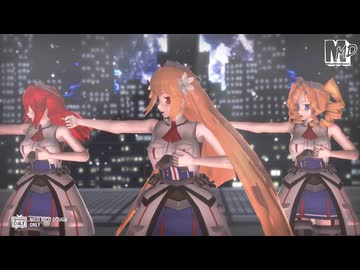 【MMD艦これ】ブルックリン、フェニックス、ホノルル　de　アウトサイダー