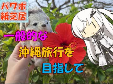 【パワポ紙芝居】一般的な沖縄旅行を目指して