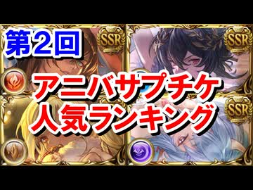 【順位変動あり】周年サプチケで結局何を取ったのか視聴者に聞いてみた結果を見ていく！ 【アニバサプチケ/グラブル】