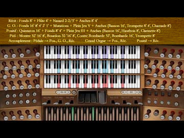ヴィエルヌ: ウェストミンスターの鐘 (オルガンのための幻想曲集第3集より)【Organteq 2】