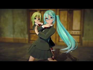 【MMD】 KING 『Miku&Gumi』