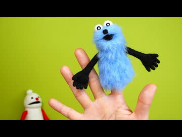 スンスン指人形を作ってみた【羊毛フェルト】