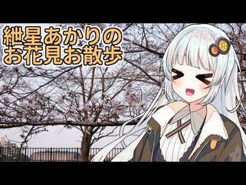 紲星あかりのお出掛け日記（早過ぎたお花見編）