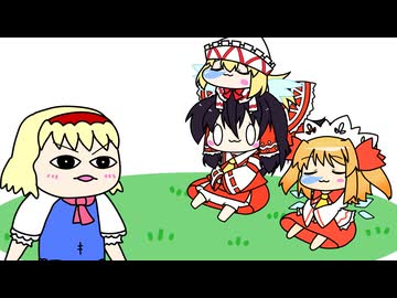 【東方手書き】ブチギレ!!れいむちゃん☆3649【ゆっくり】