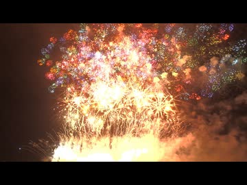 【2022】第35回利根川大花火大会 「銘花尺玉5発」「Cosmos」【㈱マルゴー】